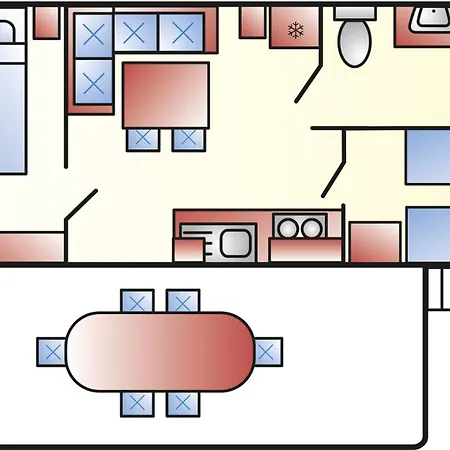 Albatross Mobile Homes On Cisano & San Vito S. P. A. Campsite